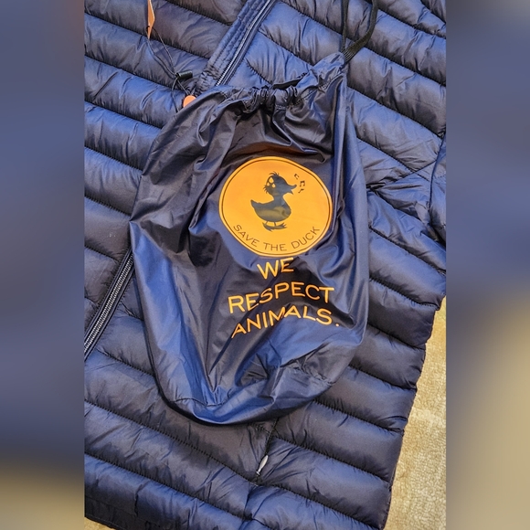 Save The Duck Puffer Jacket. Size XL. Navy. NWT - Picture 7 of 9